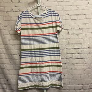 LOU & GREY - Striped Shirt T-Shirt Dress